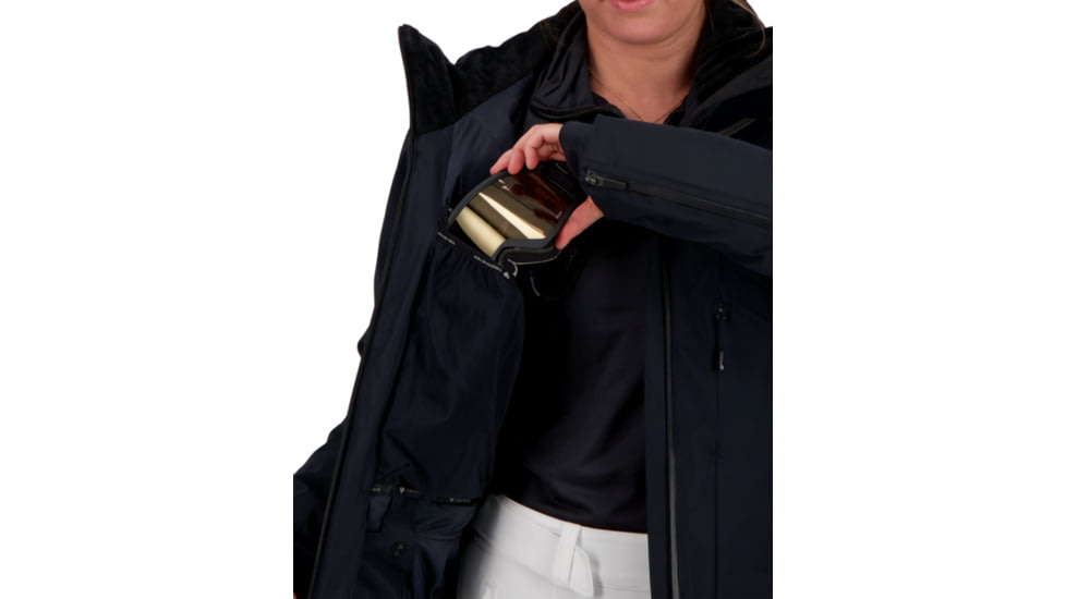 Obermeyer Defiance Jacket - Womens, Black, 16, 11183-16009-16