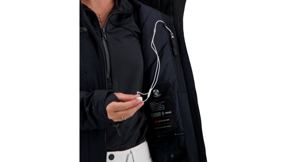 Obermeyer Defiance Jacket - Womens, Black, 16, 11183-16009-16