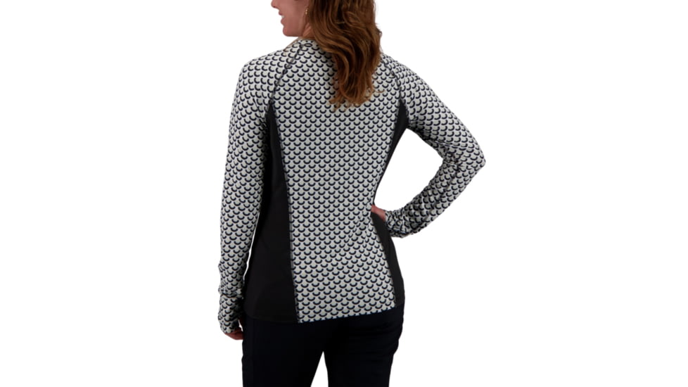 Obermeyer Discover Crew Top - Womens, NomeS Geo, Extra Large, 19032-21121-XL