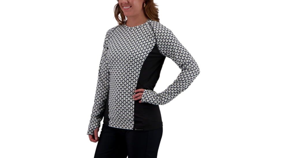Obermeyer Discover Crew Top - Womens, NomeS Geo, Extra Large, 19032-21121-XL