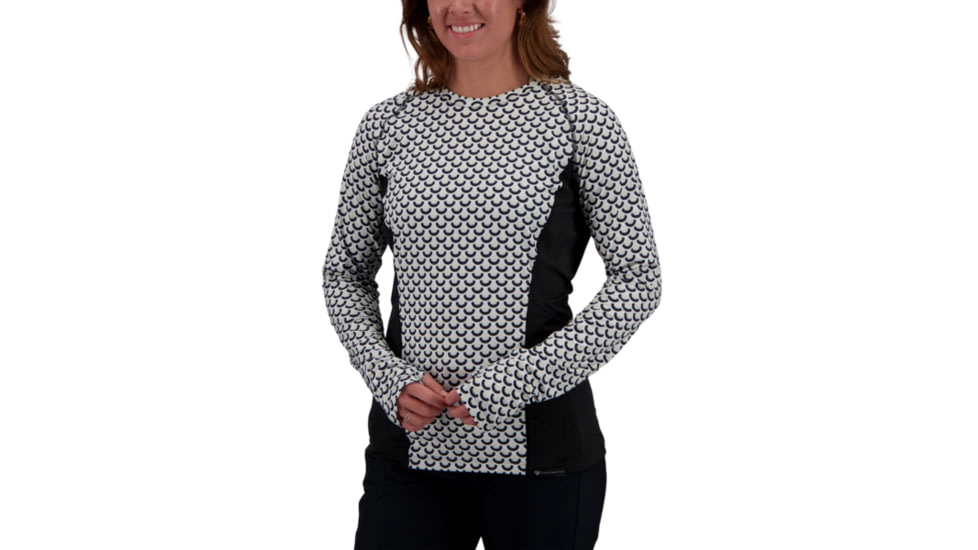 Obermeyer Discover Crew Top - Womens, NomeS Geo, Extra Large, 19032-21121-XL