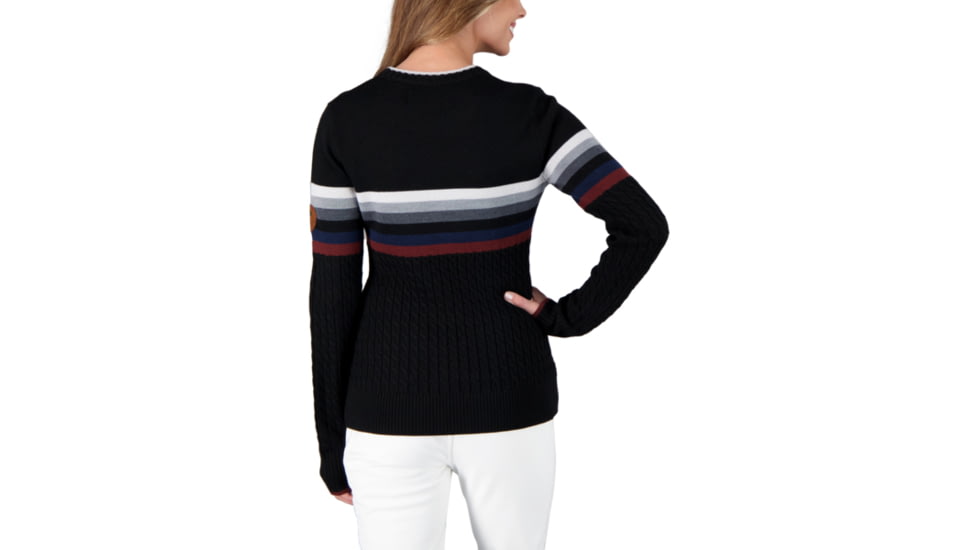 Obermeyer Donna Crewneck Sweater - Womens, Black, Extra Large, 16052-16009-XL