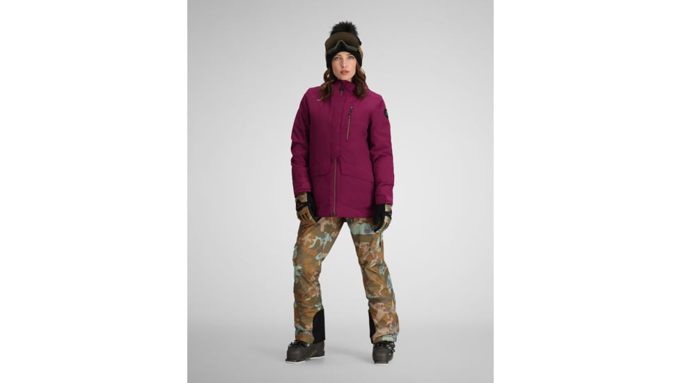 Obermeyer First Tracks Jacket - Womens, Purple Falls, 12, 11234-24159-12