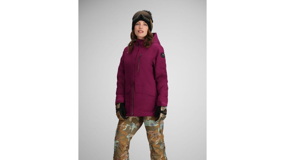 Obermeyer First Tracks Jacket - Womens, Purple Falls, 12, 11234-24159-12