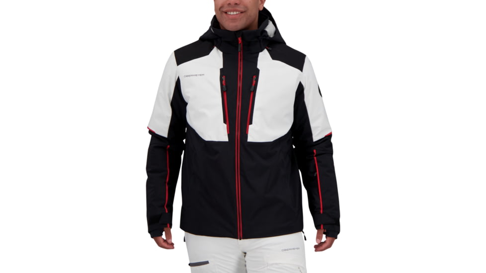 Obermeyer Foundation Jacket - Men's, Extra Large, Regular, Black, 21115-16009-XL