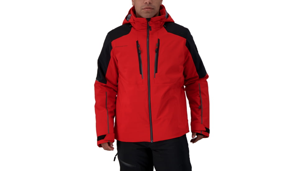 Obermeyer Foundation Jacket - Men's, Large, Regular, Brakelight, 21115-19042-L