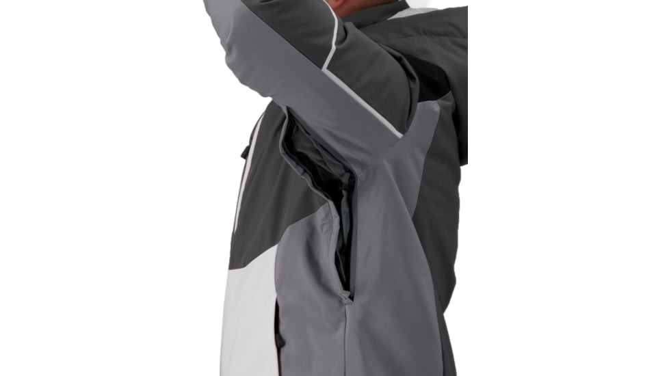 Obermeyer Foundation Jacket - Men's, Extra Large, Regular, Coal, 21115-20004-XL