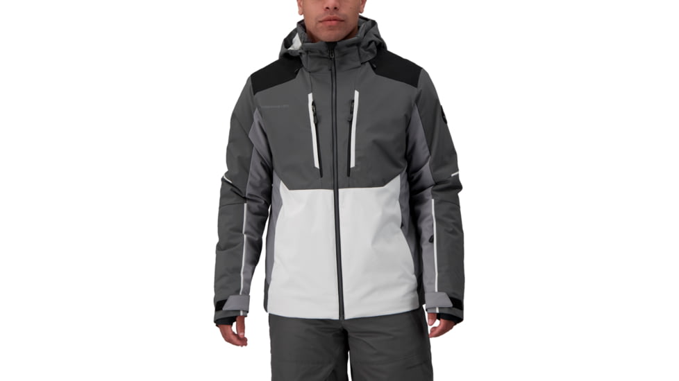 Obermeyer Foundation Jacket - Men's, Extra Large, Regular, Coal, 21115-20004-XL