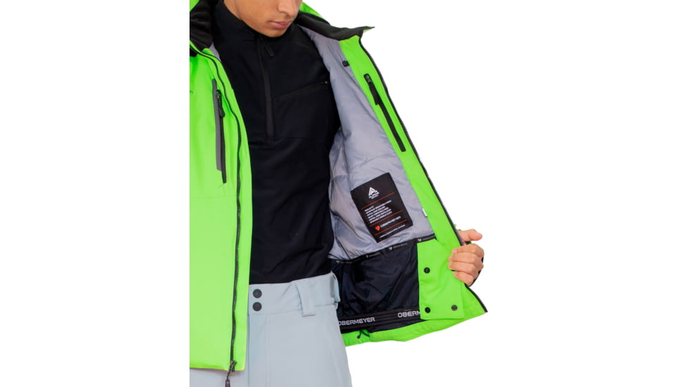 Obermeyer Foundation Jacket - Mens, Extra Large, Regular, Wasabi, 21115-22088-XL