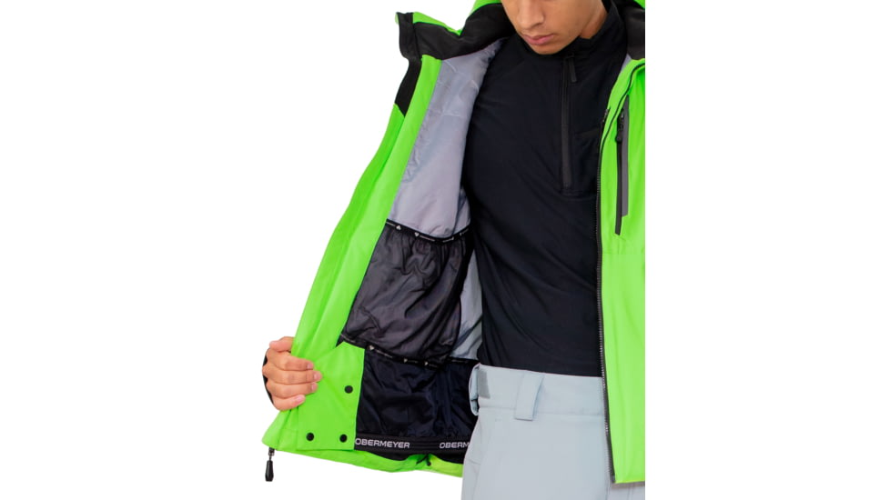 Obermeyer Foundation Jacket - Mens, Extra Large, Regular, Wasabi, 21115-22088-XL