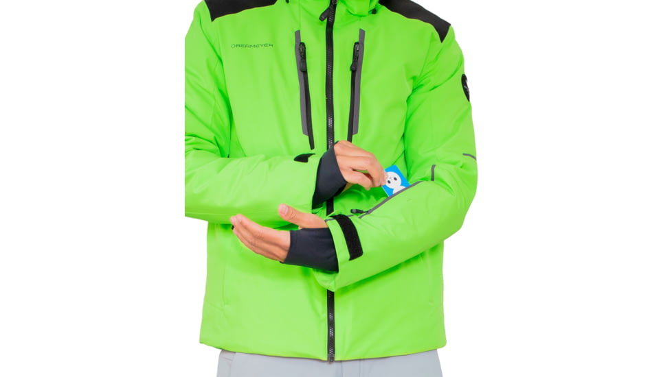 Obermeyer Foundation Jacket - Mens, Extra Large, Regular, Wasabi, 21115-22088-XL