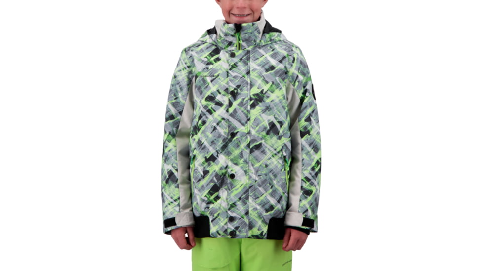 Obermeyer Gage Jacket - Boys, Carbon Camo, Small, 41071-21184-S
