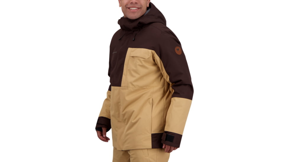 Obermeyer Grommet Jacket - Mens, Dune, Extra Large, 21101-21012-XL