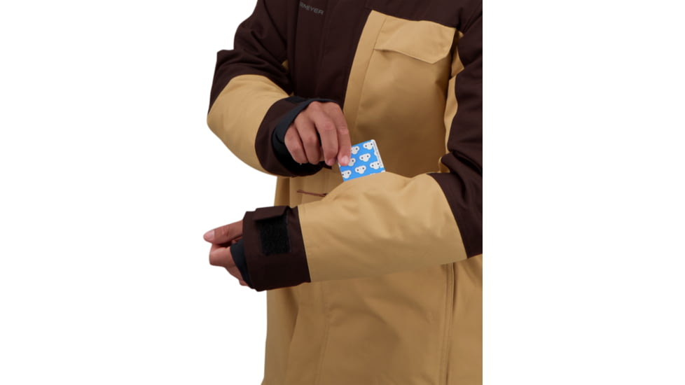 Obermeyer Grommet Jacket - Mens, Dune, Extra Large, 21101-21012-XL