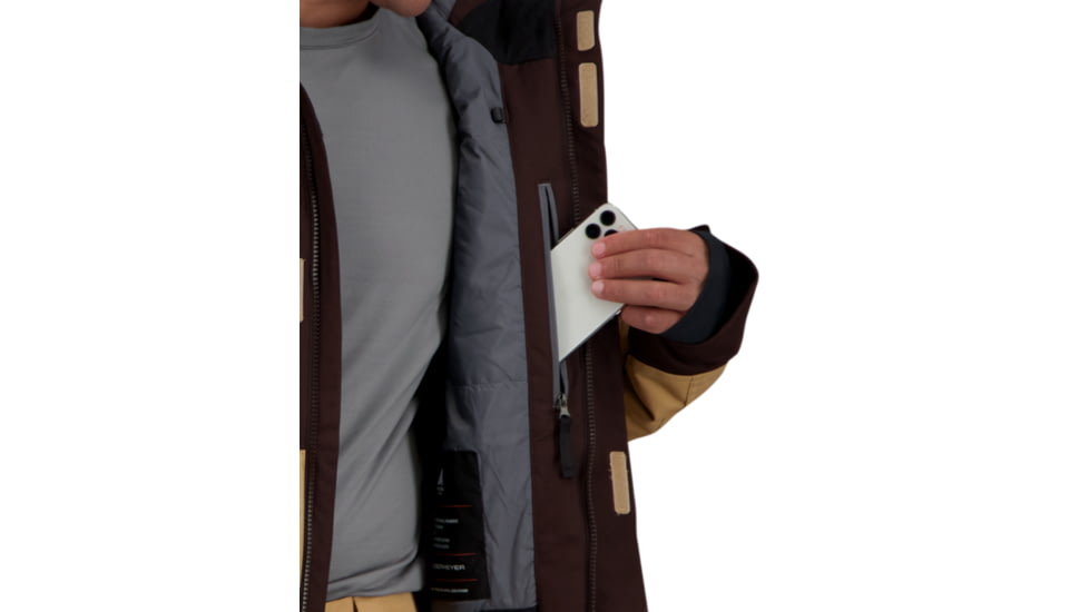 Obermeyer Grommet Jacket - Mens, Dune, Extra Large, 21101-21012-XL