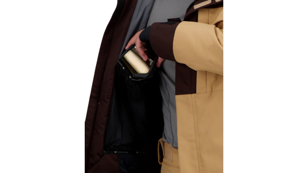 Obermeyer Grommet Jacket - Mens, Dune, Extra Large, 21101-21012-XL