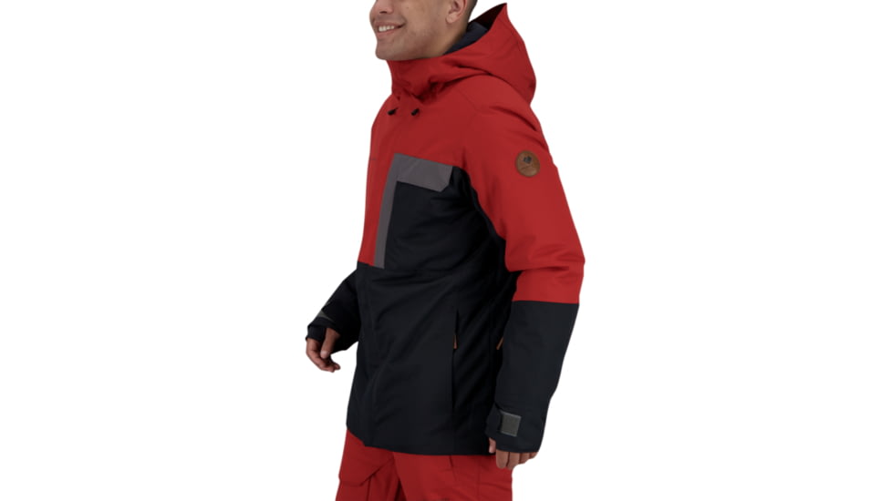 Obermeyer Grommet Jacket - Mens, Mars Red, Extra Small, 21101-21047-XS