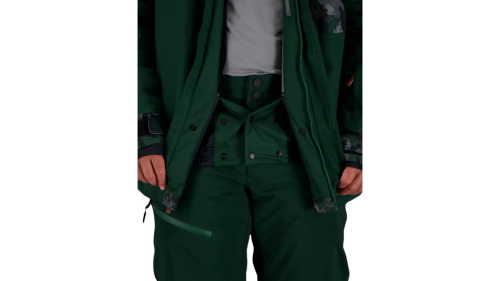 Obermeyer Grommet Jacket - Mens, Night Ops, Extra Small, 21101-21190-XS