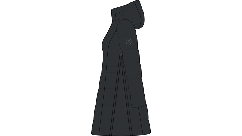 Obermeyer Hemera Down Parka - Women's, 10 US, Regular, Black Diamond, 11180-22006-10