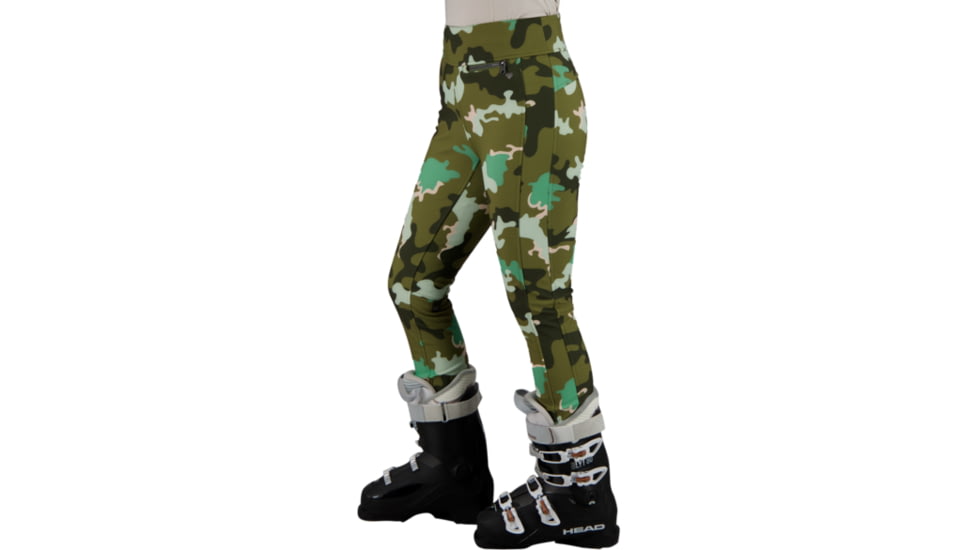 Obermeyer Jinks ITB Softshell Pant - Womens, Saguaro Camo, 12 Short, 15037-21131-12S