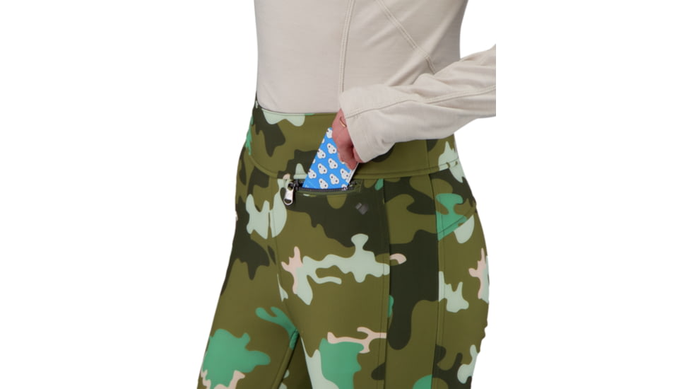 Obermeyer Jinks ITB Softshell Pant - Womens, Saguaro Camo, 12 Short, 15037-21131-12S