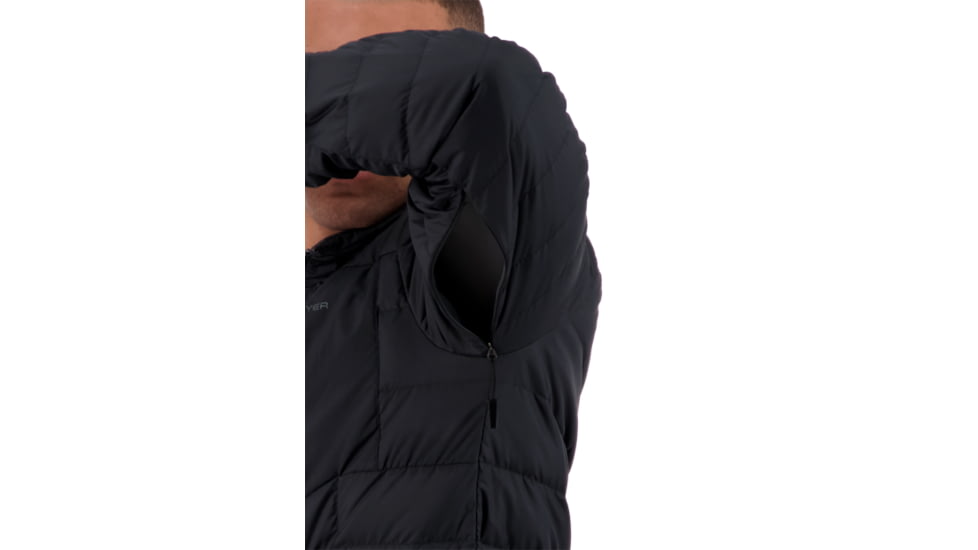Obermeyer Klaus Down Insulator - Mens, Black, Large, 24009-16009-L