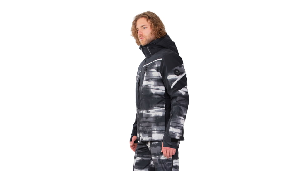 Obermeyer Kodiak Jacket - Mens, Large, Black Out, 21116-22104-L