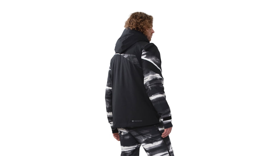 Obermeyer Kodiak Jacket - Mens, Large, Black Out, 21116-22104-L