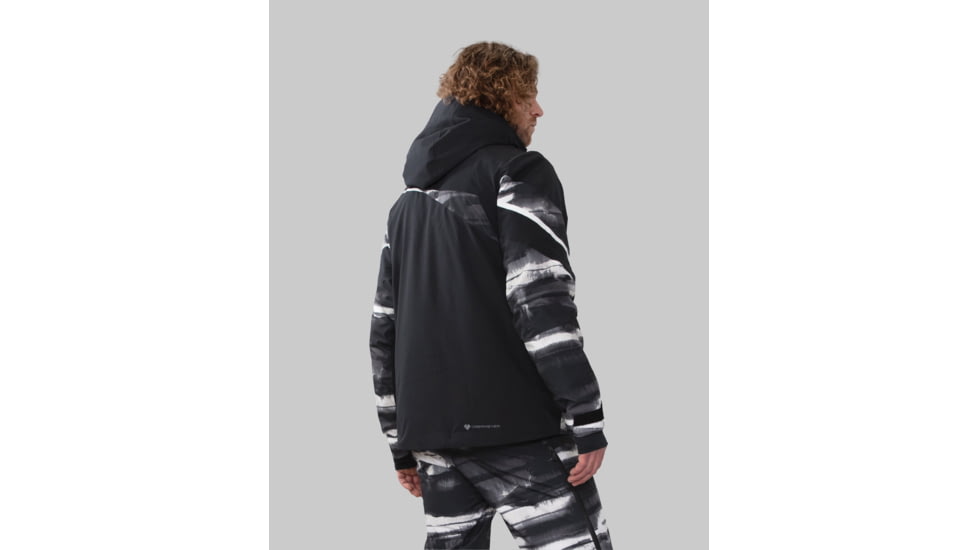 Obermeyer Kodiak Jacket - Mens, 2XL, Black Out, 21116-22104-2XL