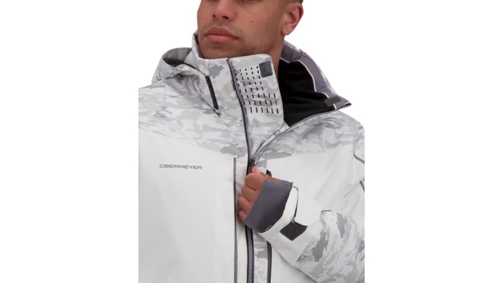 Obermeyer Kodiak Jacket - Mens, Snow Squall, 2XL, 21102-21104-2XL