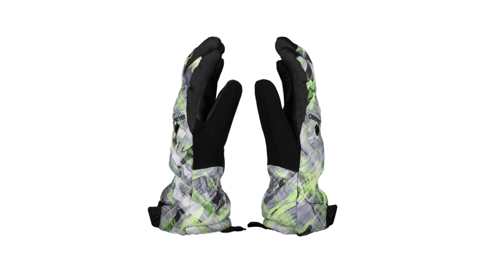 Obermeyer Lava Glove, Carbon Camo, Medium, 78025-21184-M