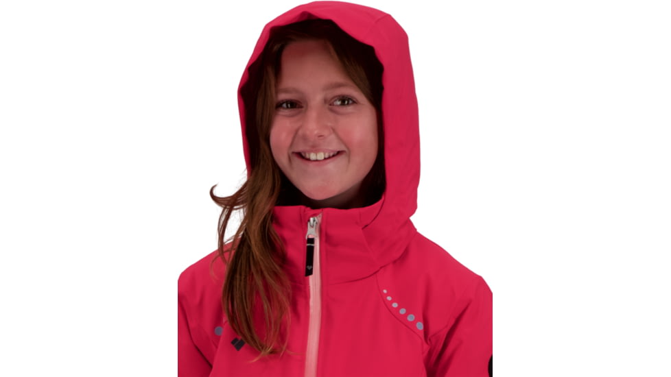 Obermeyer Leia Jacket - Girls, V.I.Pink, Large, 31075-21056-L