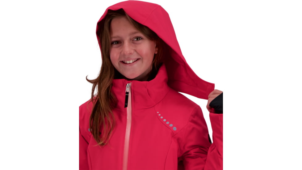 Obermeyer Leia Jacket - Girls, V.I.Pink, Large, 31075-21056-L
