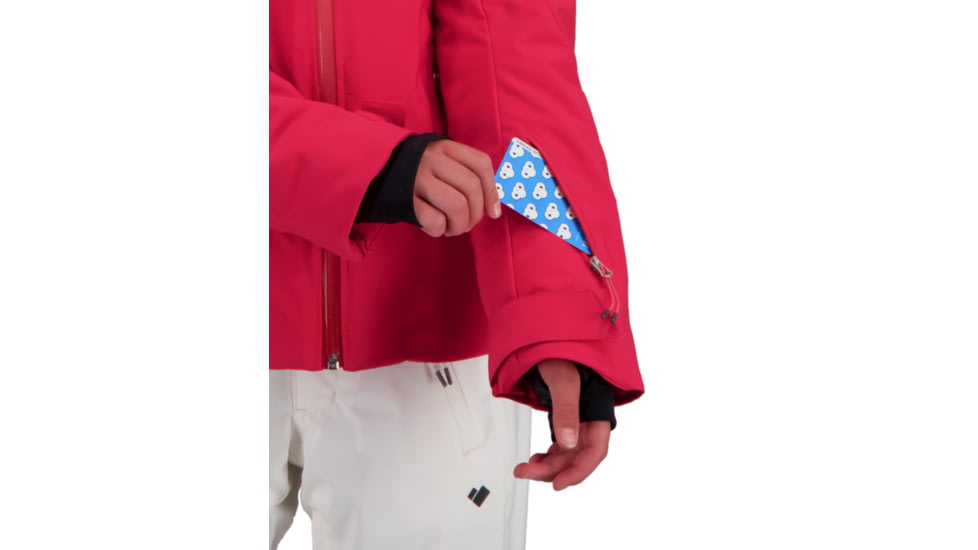 Obermeyer Leia Jacket - Girls, V.I.Pink, Large, 31075-21056-L