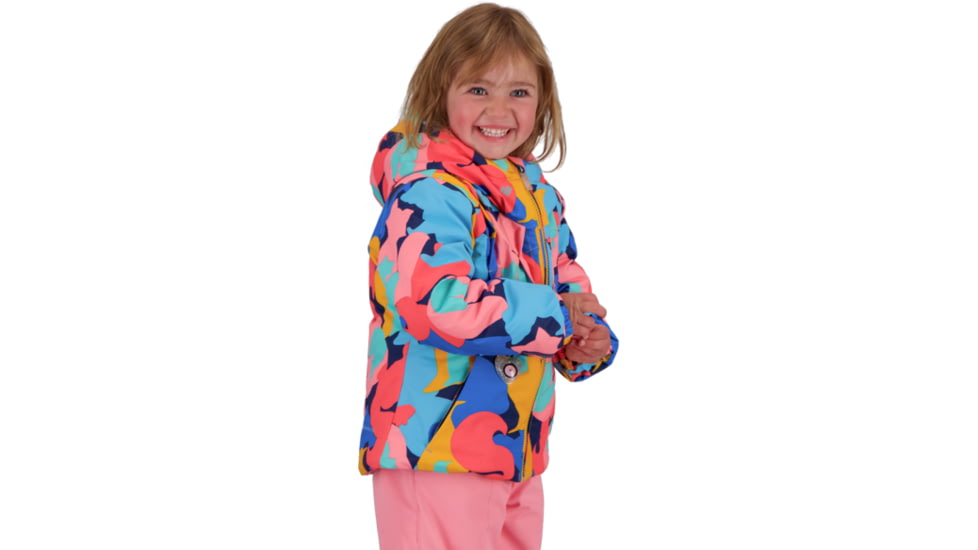 Obermeyer Livy Jacket - Girls, Critter Camo, 4, 51070-21123-4