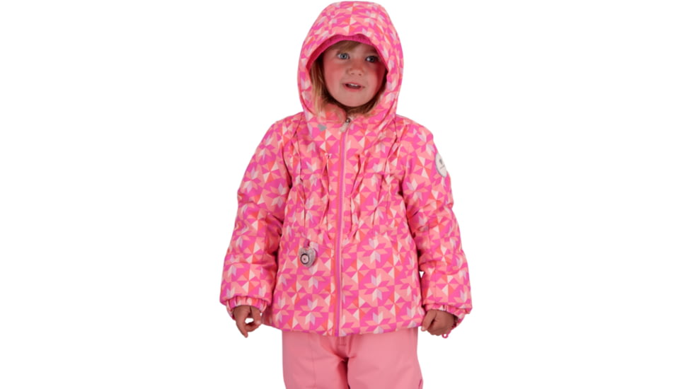 Obermeyer Livy Jacket - Girls, Pink-A-Lot, 2, 51070-21154-2