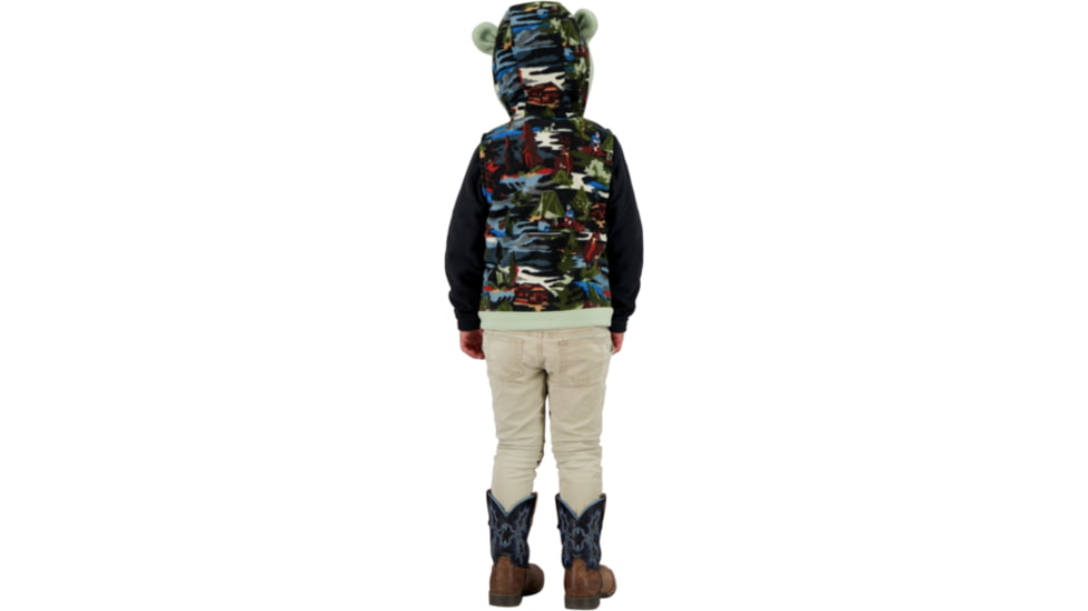 Obermeyer Logan Fleece Vest, Happy Camper, Small, 77029-21143-S