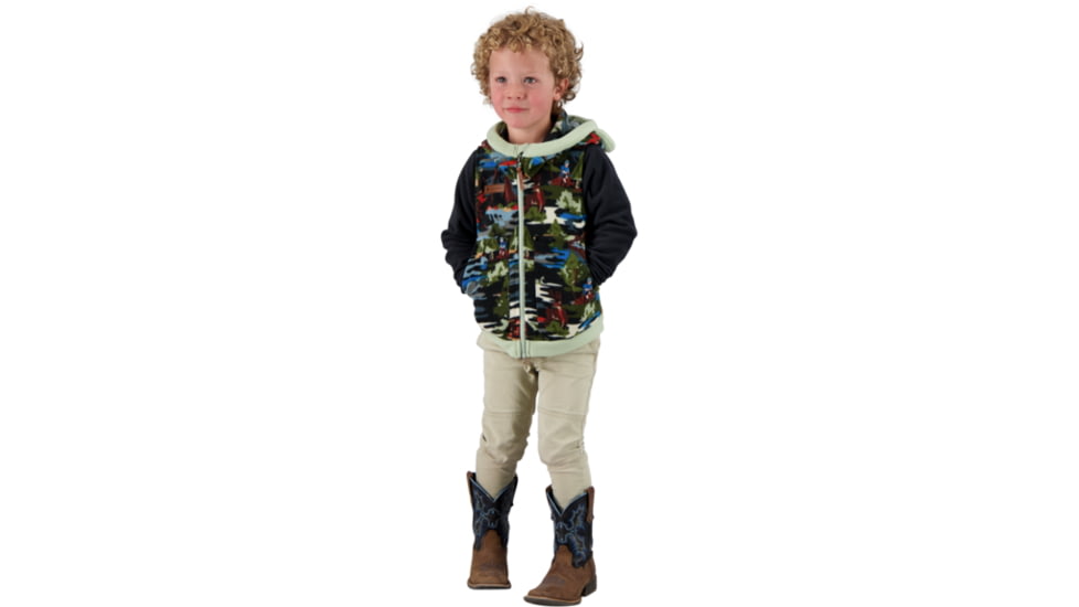 Obermeyer Logan Fleece Vest, Happy Camper, Small, 77029-21143-S