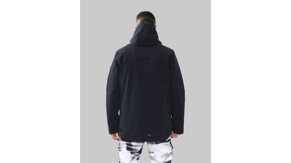 Obermeyer M Highlands Shell Jacket - Mens, Small, Black, 22046-16009-S