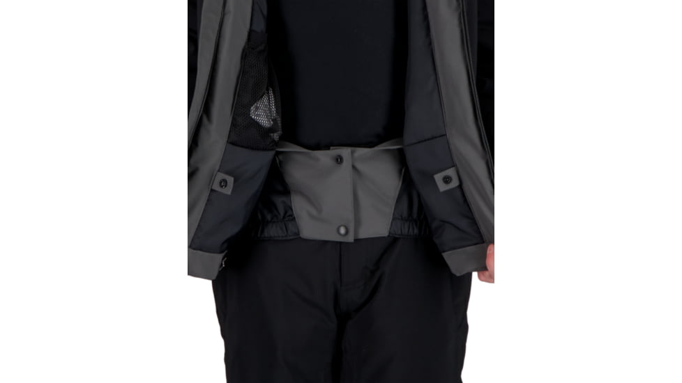 Obermeyer Mach 12 Jacket - Boys, Black, Large, 41076-16009-L