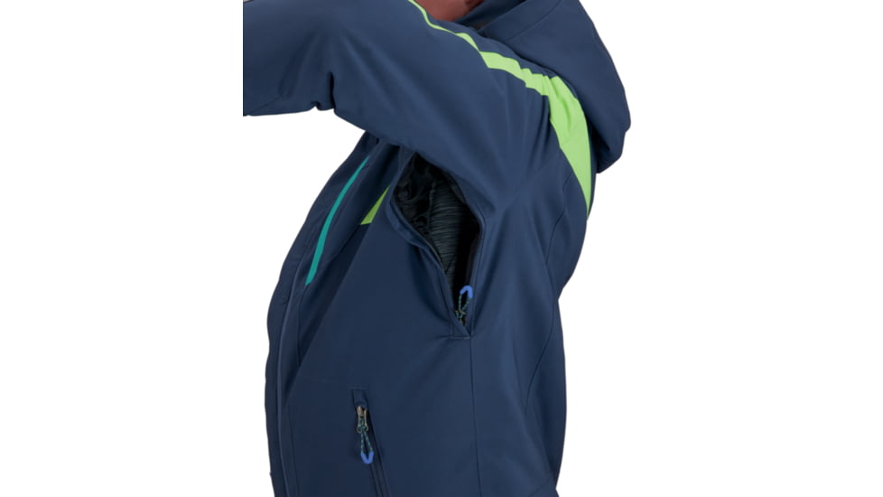 Obermeyer Mach 12 Jacket - Boys, Fathom, Large, 41076-21173-L