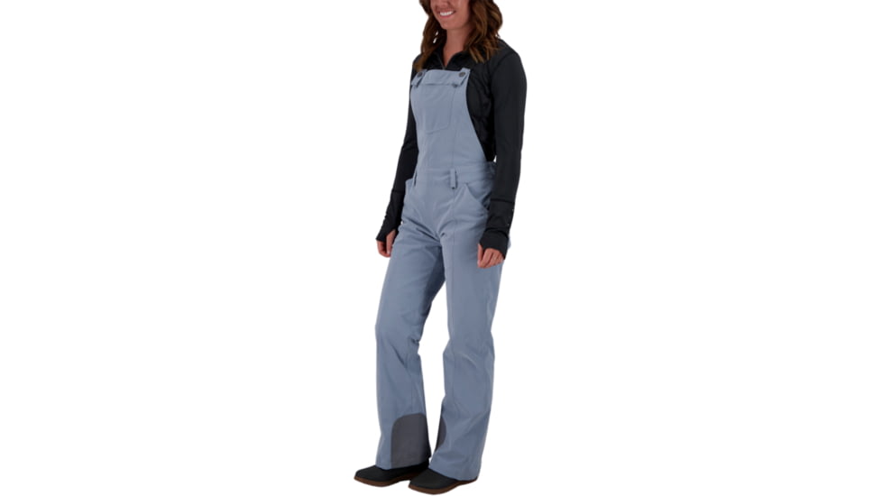 Obermeyer Malta Bib Overall - Womens, Blue Ash, 6 Long, 15048-21168-6L