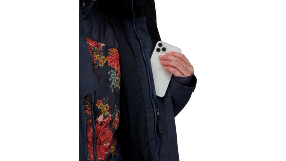 Obermeyer Nevara System Jacket - Womens, Calligraphy, 6, 11167-21005-6