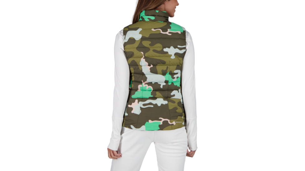 Obermeyer Nieve Down Vest - Womens, Jasmint Camo, Small, 14056-21129-S
