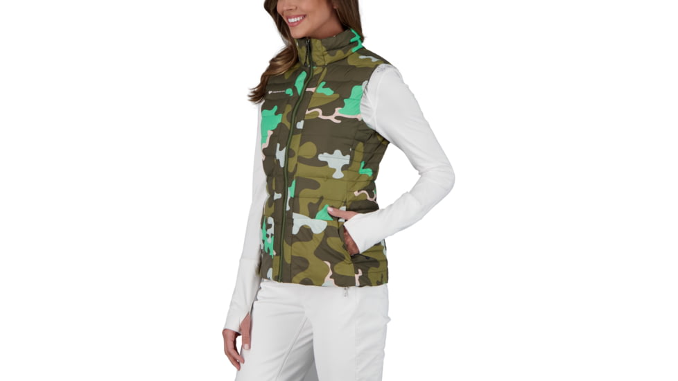 Obermeyer Nieve Down Vest - Womens, Jasmint Camo, Small, 14056-21129-S