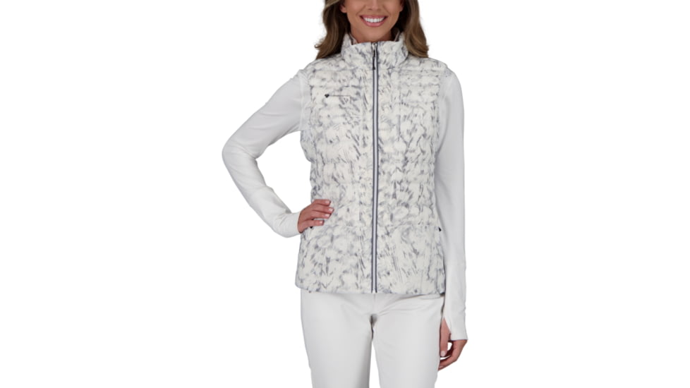 Obermeyer Nieve Down Vest - Womens, Squall Out, Extra Large, 14056-21101-XL