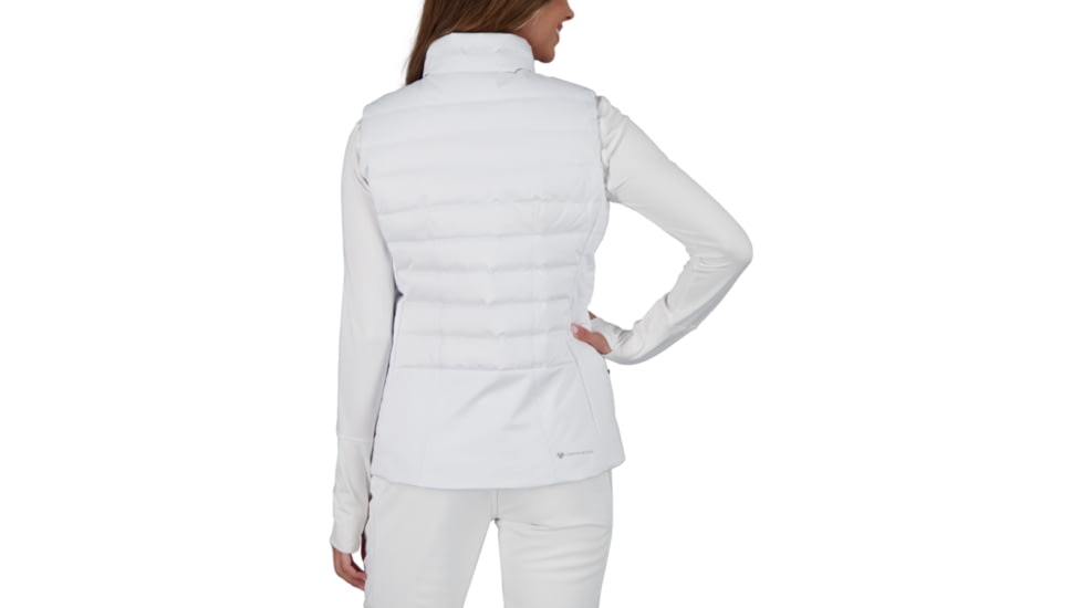 Obermeyer Nieve Down Vest - Womens, White, Extra Small, 14056-16010-XS