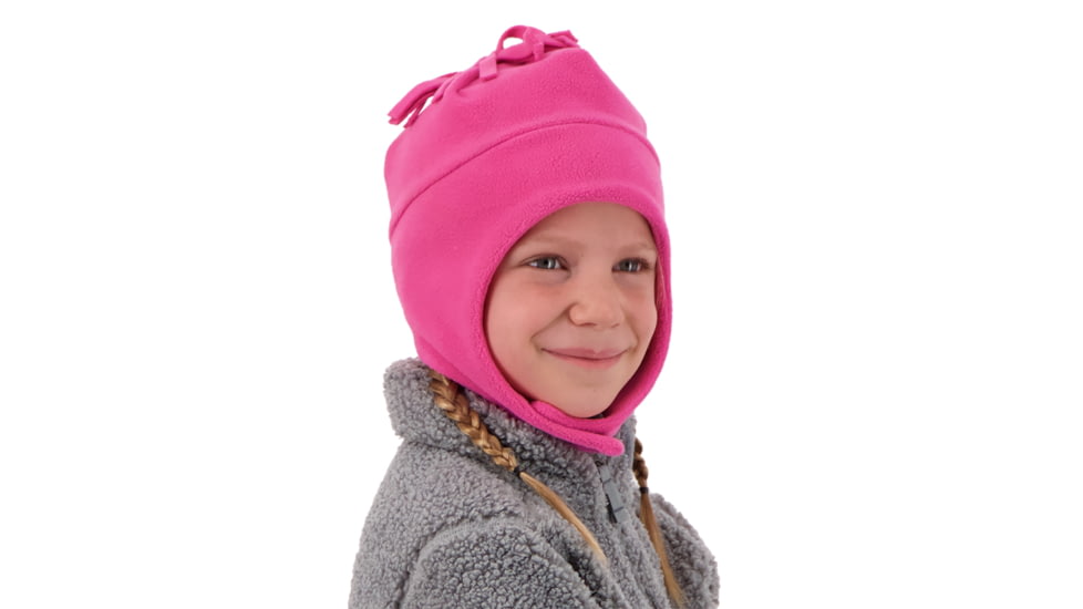 Obermeyer Orbit Fleece Hat, Pink Pwr, 5-8, 77014-20057-5-8