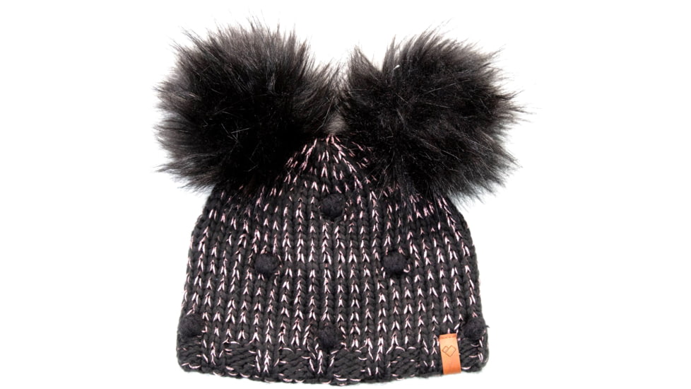 Obermeyer Paris Pom-Pom Beanie - Kids, Black, One Size, 78050-16009-ONE SIZE