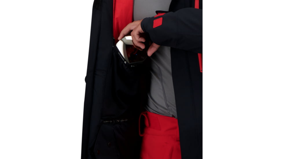 Obermeyer Primo Jacket - Mens, Black, Extra Large, 21096-16009-XL